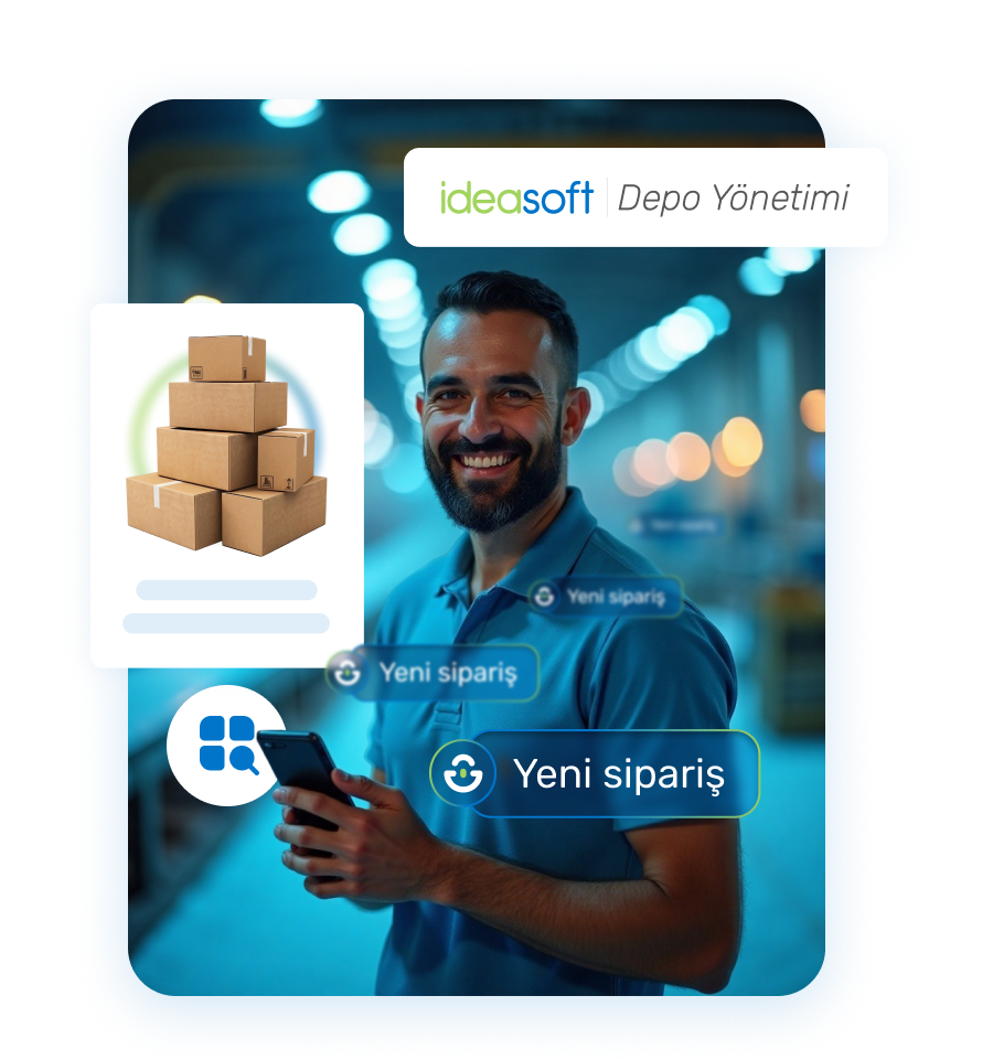 IdeaSoft Depo Yönetimi Logosu
